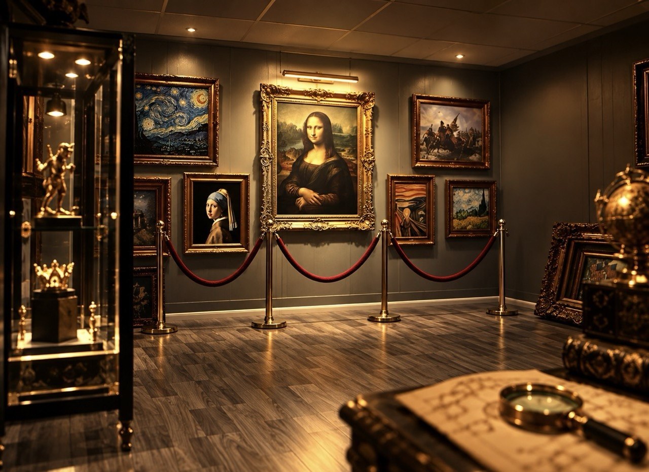 ESCAPE WITH MONA LISA 1